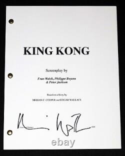 NAOMI WATTS Signed KING KONG Full Movie Script Screenplay + EXACT PROOF