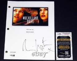 NAOMI WATTS Signed MULHOLLAND DRIVE Full Movie SCRIPT autograph + JSA COA