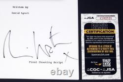 NAOMI WATTS Signed MULHOLLAND DRIVE Full Movie SCRIPT autograph + JSA COA