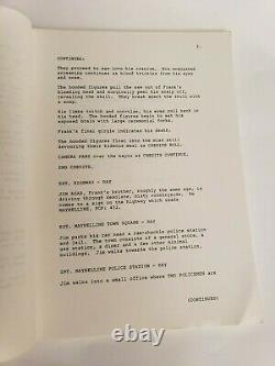 NECROPOLIS / Ron Magid & Nikolas Schreck 1989 Unproduced Movie Script Screenplay