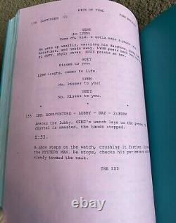 NICK OF TIME Movie Screenplay Script Johnny Depp CHRISTOPHER WALKEN