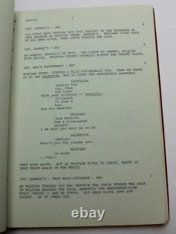 NIGHTHAWKS / David Shaber 1979 Movie Script Screenplay Sylvester Stallone action