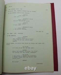 NIGHTHAWKS / David Shaber 1979 Movie Script Screenplay Sylvester Stallone action