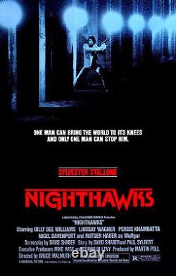 NIGHTHAWKS / David Shaber 1979 Movie Script Screenplay Sylvester Stallone action
