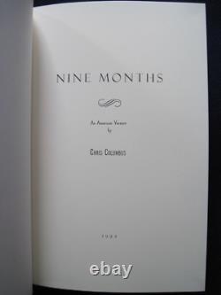 NINE MONTHS SCRIPT SIGNED to CREW MEMBER by ROBIN WILLIAMS CHRIS COLUMBUS FILM