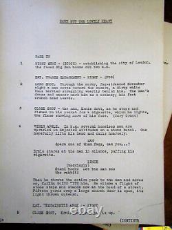 NONE BUT THE LONELY HEART Copy #1 of Film Script from the RKO Studio Archive