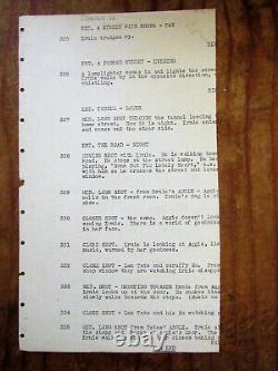 NONE BUT THE LONELY HEART Copy #1 of Film Script from the RKO Studio Archive