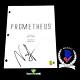 Noomi Rapace Signed Prometheus Movie Script Screenplay With Beckett Bas Coa