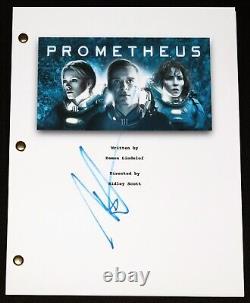 NOOMI RAPACE Signed PROMETHEUS Full Movie Script Screenplay + PROOF