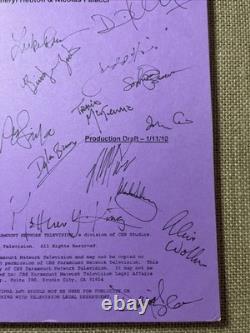 NUMB3RS tv Show Script Television Numbers SHOW Movie Cast SIGNED Autographs i24