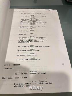 Naked Gun 33 1/3 Original Script Screenplay Leslie Nielsen 1994 Movie Prop