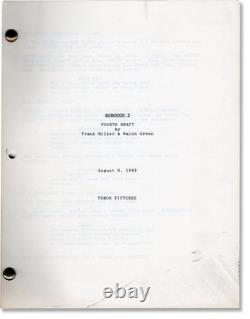 Nancy Allen Peter Weller ROBOCOP 2 Original screenplay for the 1990 #167785