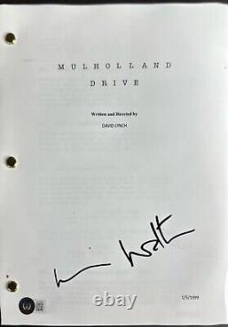 Naomi Watts Signed Mulholland Drive Full Movie Script BAS BH33292