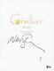 Neil Gaiman Signed Coraline Full Movie Script Beckett Bas Autograph Auto