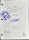 Neve Campbell & Robin Tunney Signed'the Craft' Full Movie Script Bas Psa