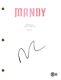 Nicolas Cage Signed Autograph Mandy Movie Script Screenplay Horror Beckett Coa