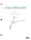 Nicole Kidman Signed Autograph Eyes Wide Shut Movie Script Screenplay Beckett