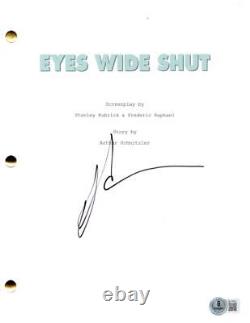 Nicole Kidman Signed Autograph Eyes Wide Shut Movie Script Screenplay Beckett