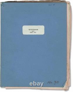 Nigel Kneale QUATERMASS AND THE PIT Original screenplay for the 1967 #162979