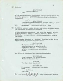 Nigel Kneale QUATERMASS AND THE PIT Original screenplay for the 1967 #162979