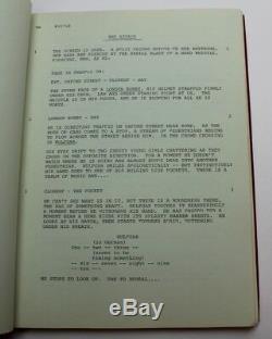 Nighthawks / David Shaber 1979 Movie Script Screenplay Sylvester Stallone action