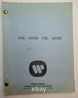 OH, GOD! BOOK II / 1980 Screenplay, George Burns god fantasy sequel film