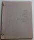 One Flew Over The Cuckoo's Nest / Lawrence Hauben 1974 Movie Script Screenplay