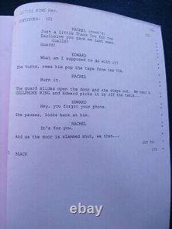 ORIGINAL ARCHIVE for the Film THE RING 2 SCRIPTS, PROD. MATERIAL & PROGRAM