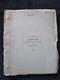 Original Early Carbon Type Script Of Laurel & Hardy Film, The Dancing Masters