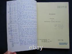 ORIGINAL FILM SCRIPT for MAN OUTSIDE BRADFORD DILLMAN'S Copy with His Notes