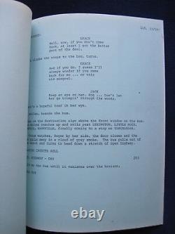 ORIGINAL FILM SCRIPT for MAN OUTSIDE BRADFORD DILLMAN'S Copy with His Notes