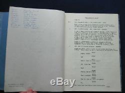 ORIGINAL Film SCRIPT The Mephisto Waltz BRADFORD DILLMAN'S COPY with His Notes