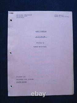 ORIGINAL Film SCRIPT for JIGSAW BRADFORD DILLMAN'S Copy with His Notes