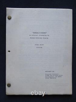 ORIGINAL Film Script HEROES STAND ALONE BRADFORD DILLMAN'S Copy wi His Notes