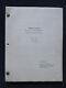 Original Film Script Heroes Stand Alone Bradford Dillman's Copy Wi His Notes