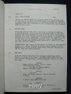 ORIGINAL PRESENTATION SCRIPT for FINIAN'S RAINBOW FRANCIS FORD COPPOLA Film