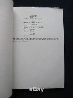 ORIGINAL ROBERT MITCHUM Film Script THE AMSTERDAM KILL BRADFORD DILLMAN'S Copy