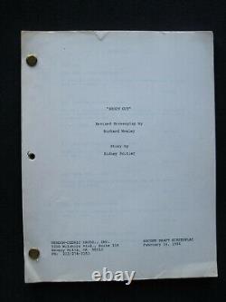 ORIGINAL SCREENPLAY for SIDNEY POITIER Film FAST FORWARD, Orig. Titled SHOOT OUT