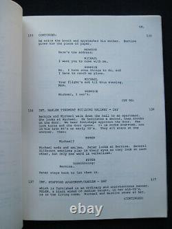 ORIGINAL SCREENPLAY for SIDNEY POITIER Film FAST FORWARD, Orig. Titled SHOOT OUT