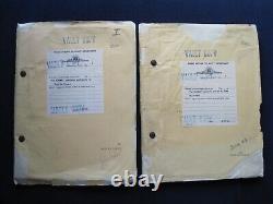 ORIGINAL SCRIPTS KING VIDOR LILLIAN GISH Film LA BOHEME, MGM STUDIO VAULT COPY