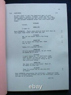 ORIGINAL SCRIPT BROOKE SHIELDS Film THE BLUE LAGOON wi Letter Re CHILD LABOR