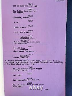 ORIGINAL SCRIPT CYBILL SHEPHERD A Guide For the Married Woman TV Movie-1978