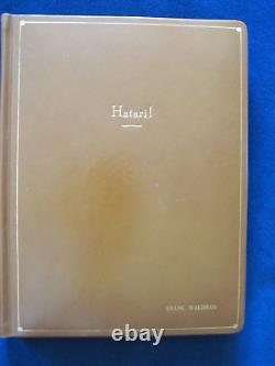 ORIGINAL SCRIPT HATARI! By FRANK & TOM WALDMAN JOHN WAYNE FILM