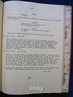 ORIGINAL SCRIPT HATARI! By FRANK & TOM WALDMAN JOHN WAYNE FILM