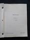 Original Script Pretty Woman Orig. Titled Three Thousand Rare Darker Version