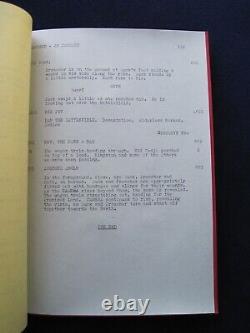 ORIGINAL SCRIPT for BUCK & THE PREACHER A SIDNEY POITIER FILM