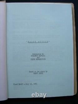 ORIGINAL SCRIPT for DAISY MILLER PETER BOGDANOVICH, CYBILL SHEPHERD Film