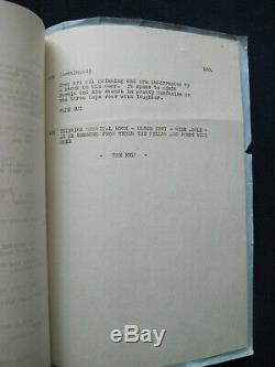 ORIGINAL SCRIPT for EARLY JOHN WAYNE Film I COVER THE WAR Art Director's Copy