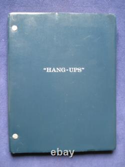 ORIGINAL SCRIPT for HANG-UPS by LESLIE BRICUSSE Film Exec. JACK VALENTI's Copy