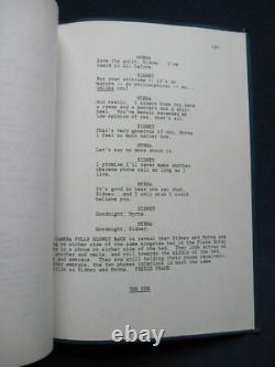 ORIGINAL SCRIPT for HANG-UPS by LESLIE BRICUSSE Film Exec. JACK VALENTI's Copy